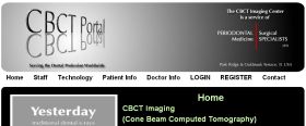 CBCT Portal website.